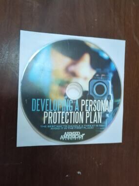 USCCA Developing A Personal Protection Plan DVD Armed American disc only